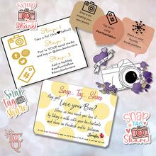 Load image into Gallery viewer, Die Cut Queen's Call to Action Labels for inside your box - VARIETY