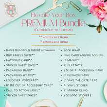 Load image into Gallery viewer, DIE CUT QUEEN'S Elevate Your Box PREMIUM Bundle List