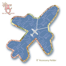 Load image into Gallery viewer, Die Cut Queen's custom shaped 6" Accessory Card for Pilot Wive's Club at www.pilotwivesclub.com