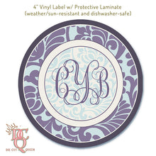 Load image into Gallery viewer, Die Cut Queen 4" Vinyl Decal with protection laminate. Weather, Sun & dishwasher-safe.